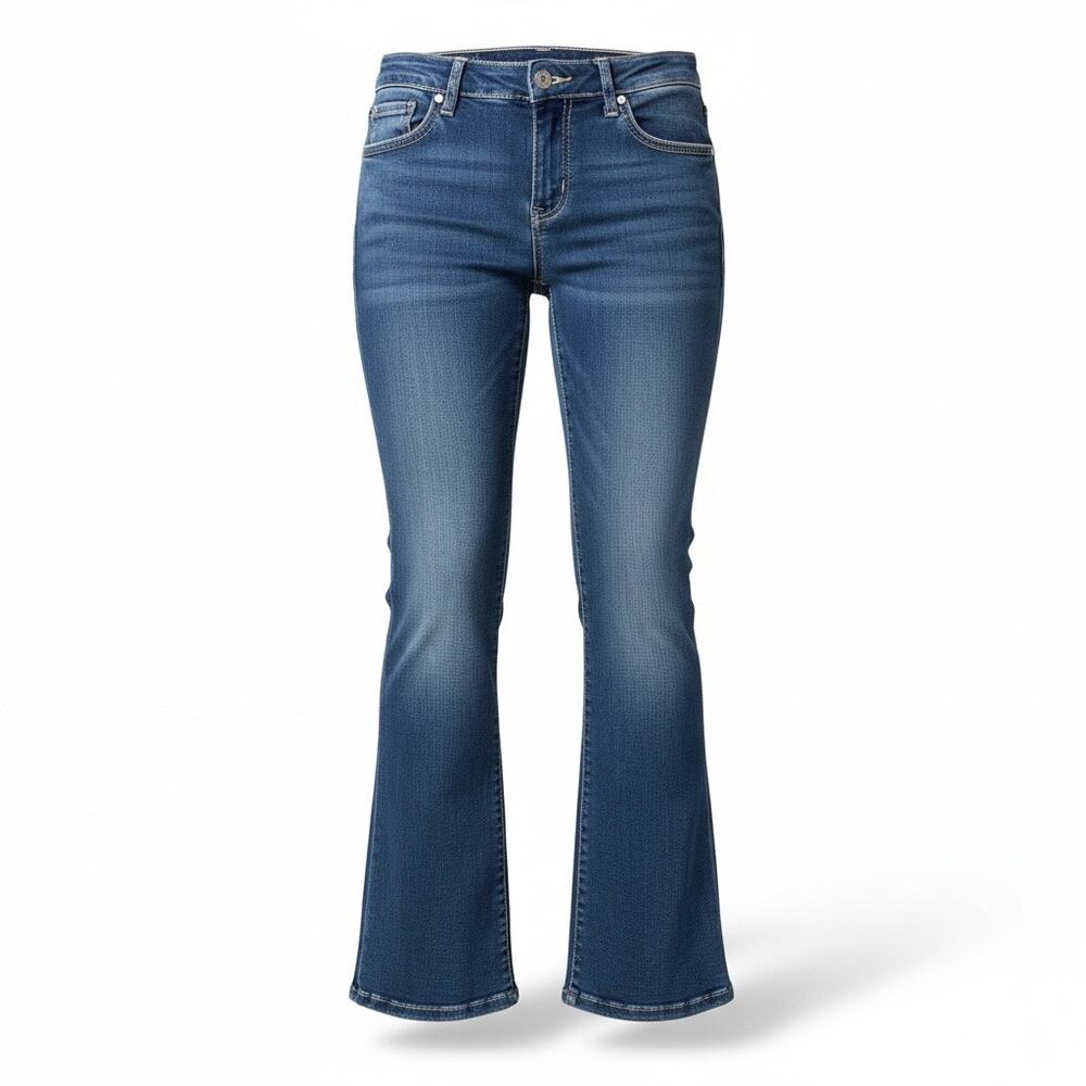 Rodeo Girl Girls Bootcut Jeans – Size 10 – Dark Wash Stretch Denim